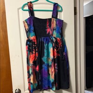 Colorful Sleeveless Dress Size 2XL